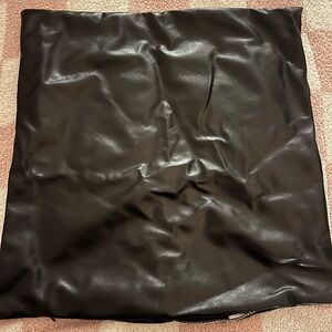 Pleather Pillow Case